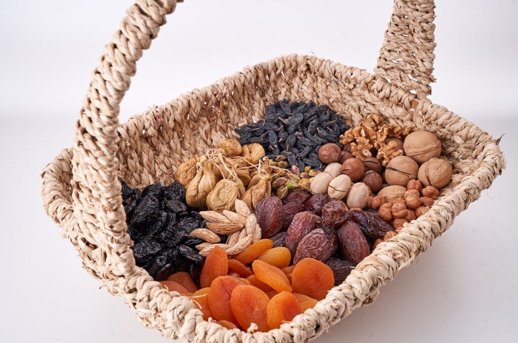 frutta secca e a guscio